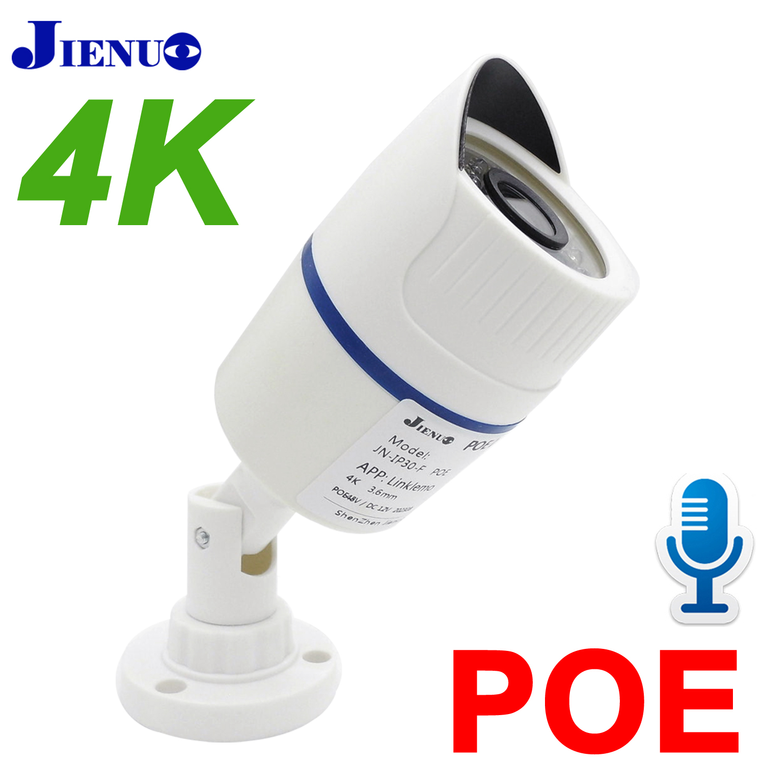 JIENUO 4K Poe Camera IP Outdoo - Home Cinema Sony reseña y precio