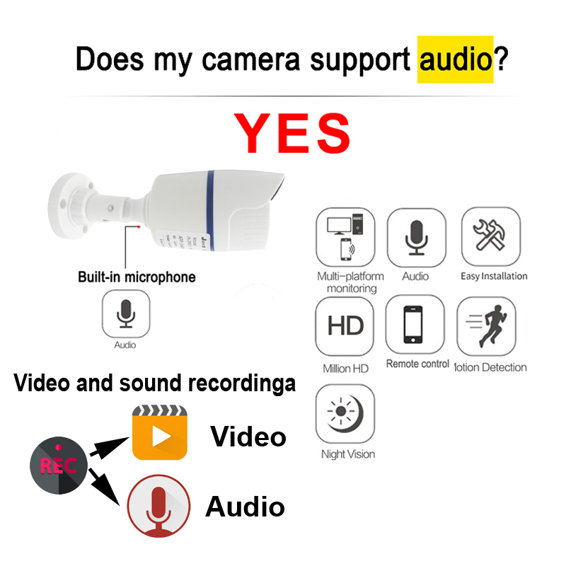 JIENUO 4K Poe Camera IP Outdoo - Home Cinema Sony reseña y precio