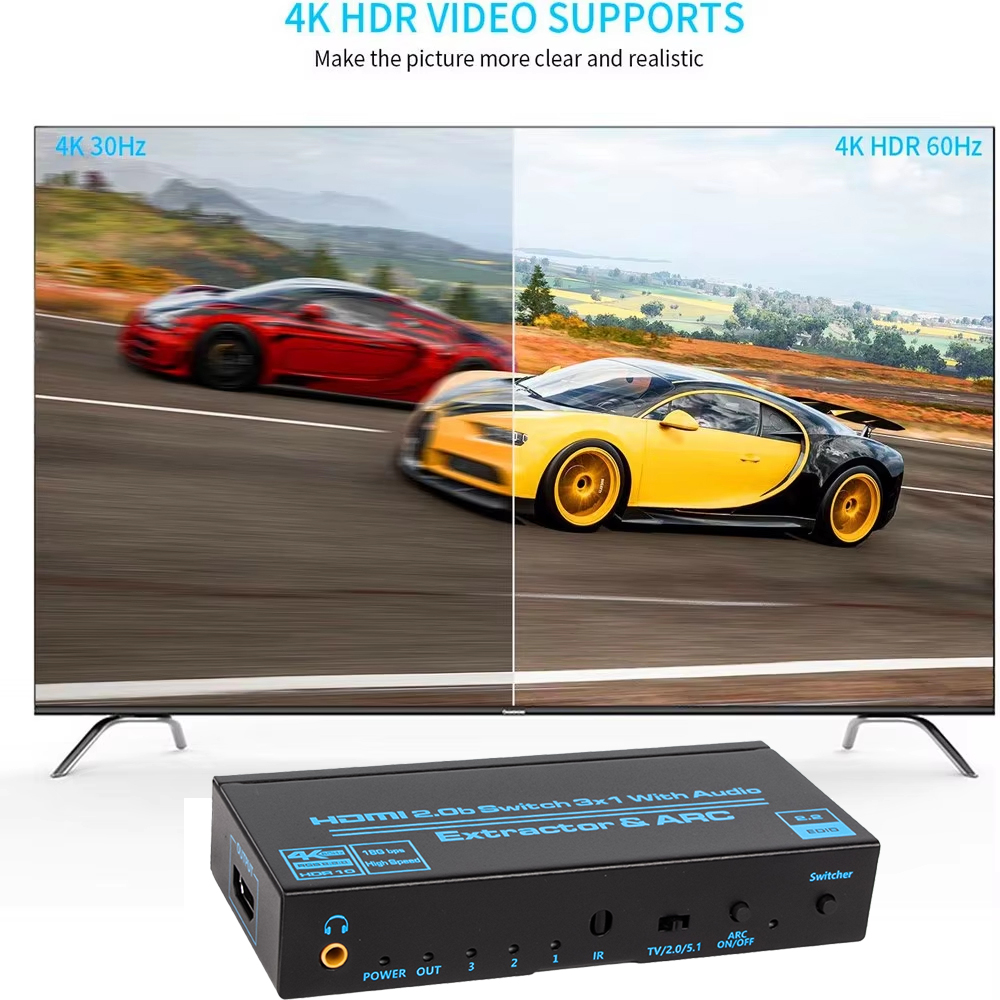 HDMI-Compatible Switch Audio E - Hdmi Arc Cable reseña y precio