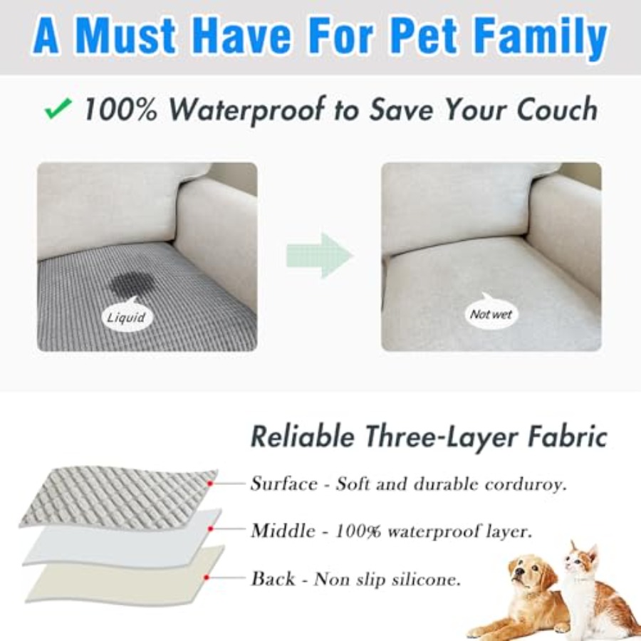 Couch Arm Covers, Sofa Arm Cov - Recliner Sofa Cover reseña y precio