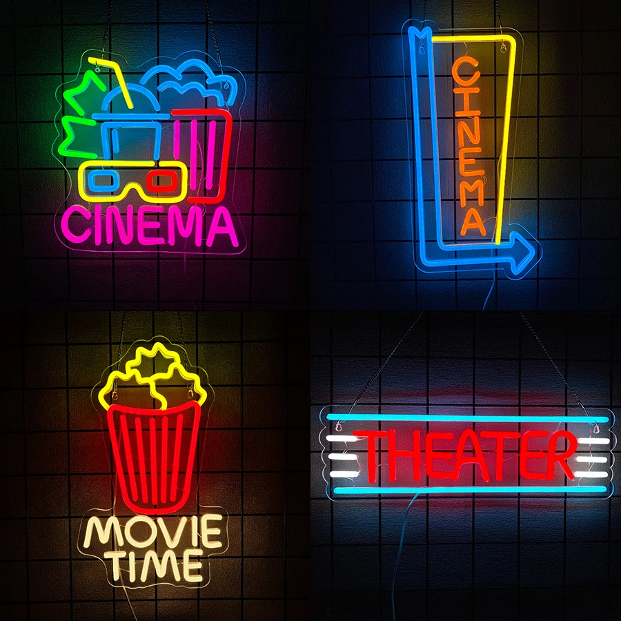 Led Neon Light For Cinema,Game - Home Cinema Wall Lights reseña y precio
