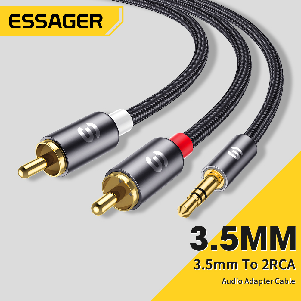 Essager RCA Audio Cable Stereo - Genius Home Cinema reseña y precio