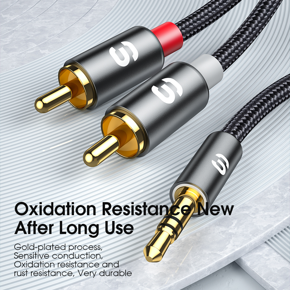 Essager RCA Audio Cable Stereo - Genius Home Cinema reseña y precio
