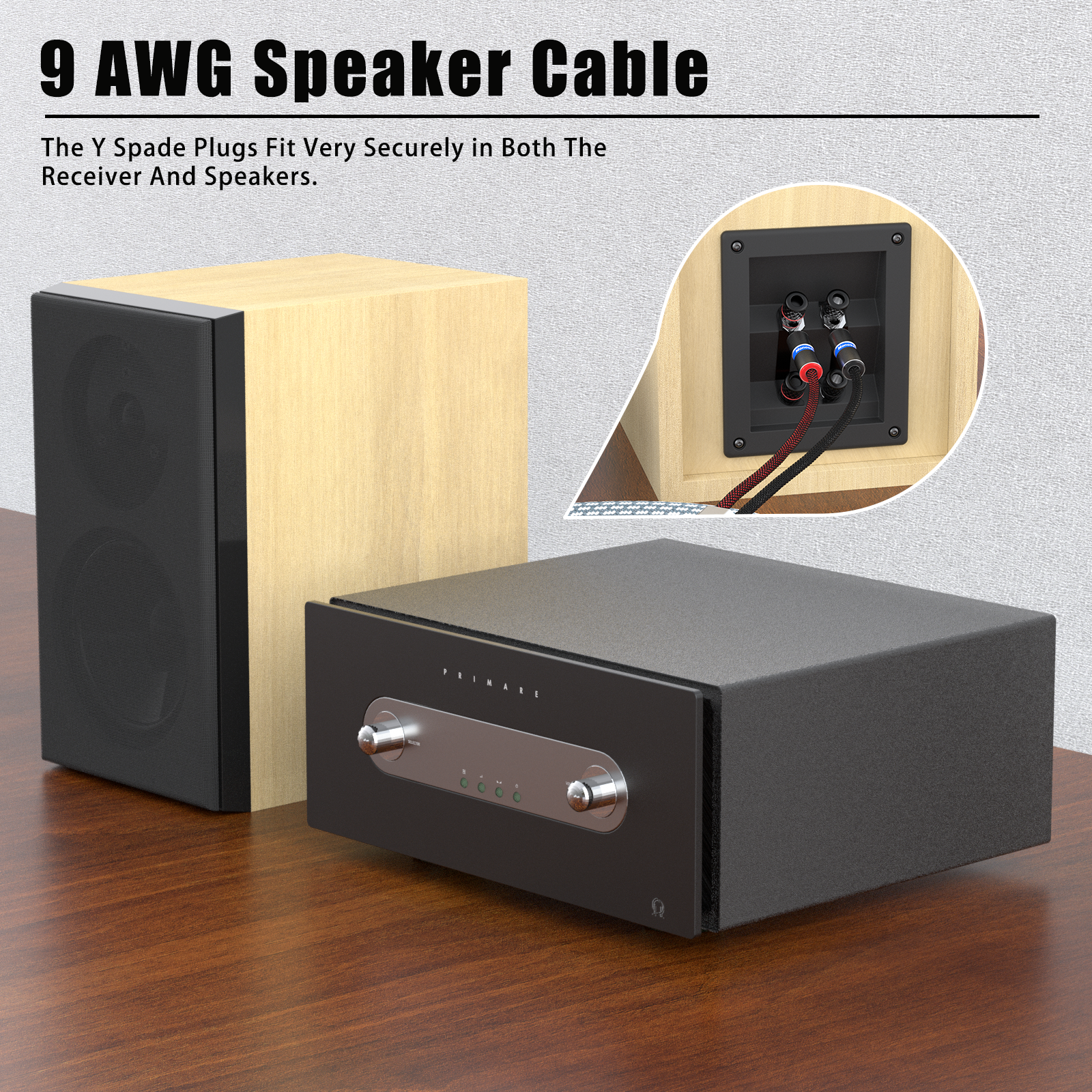 Pair Monosaudio S802 11AWG Spe - Home Cinema High End reseña y precio