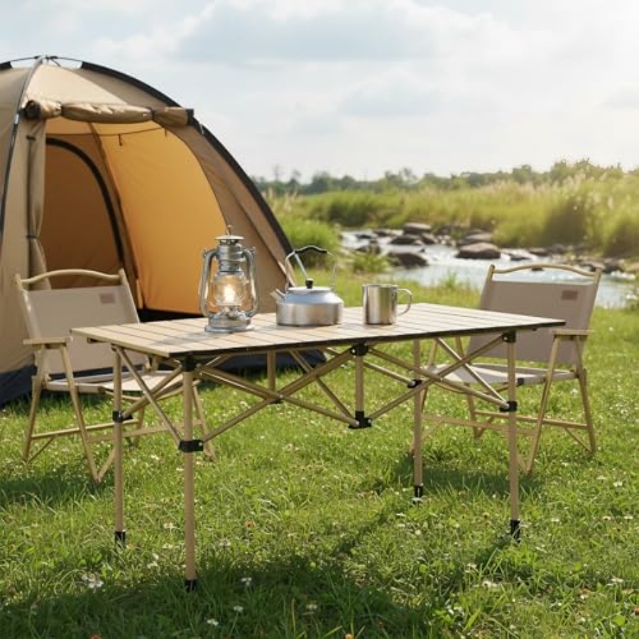 Camping Table Folding Portable - Projector Carrying Bag reseña y precio