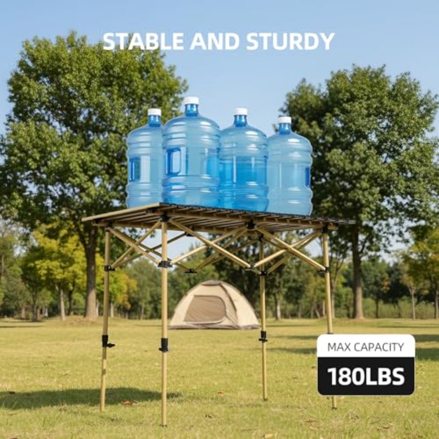 Camping Table Folding Portable - Projector Carrying Bag reseña y precio