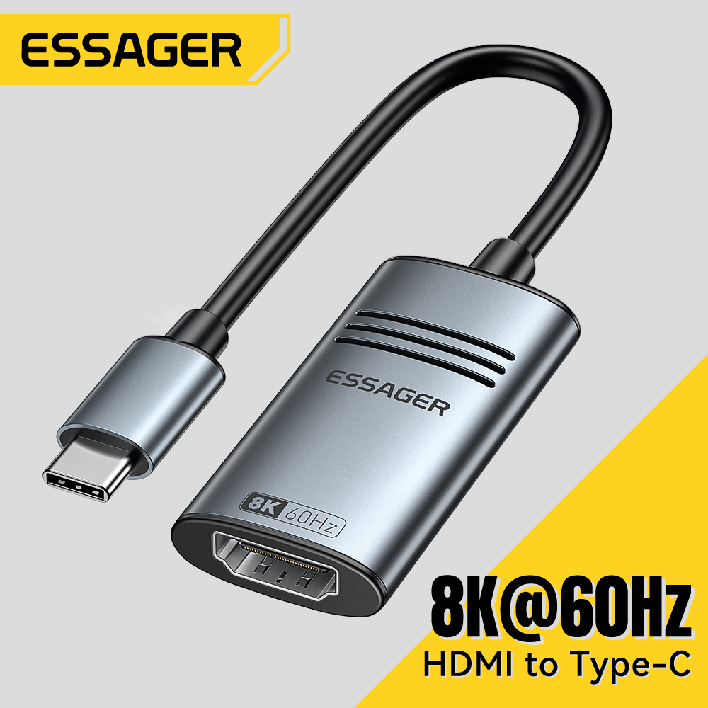 Essager HDMI To USB Type C Ada - Home Cinema Usb reseña y precio