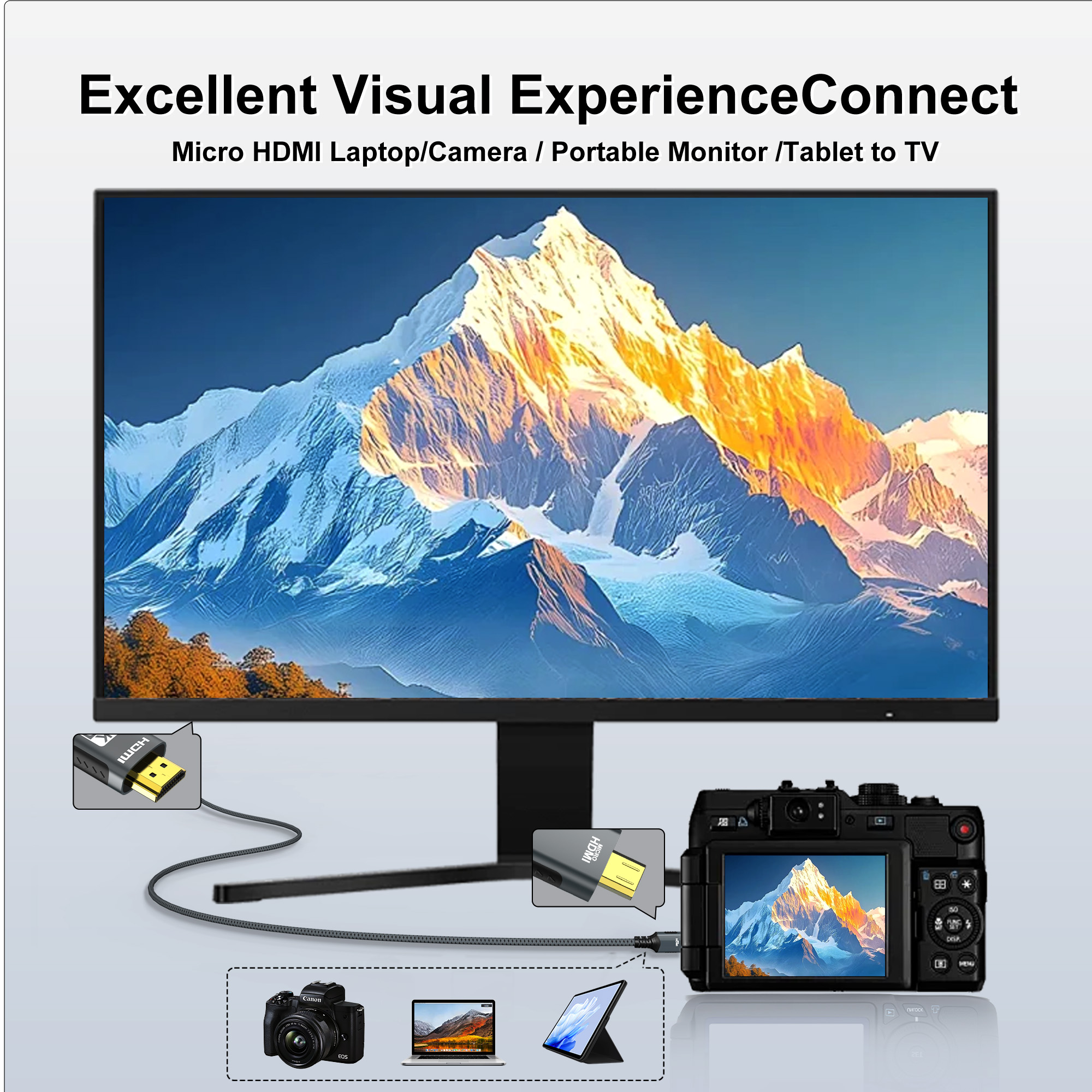 4K Micro HDMI-Compatible to HD - Hdmi Arc Cable reseña y precio