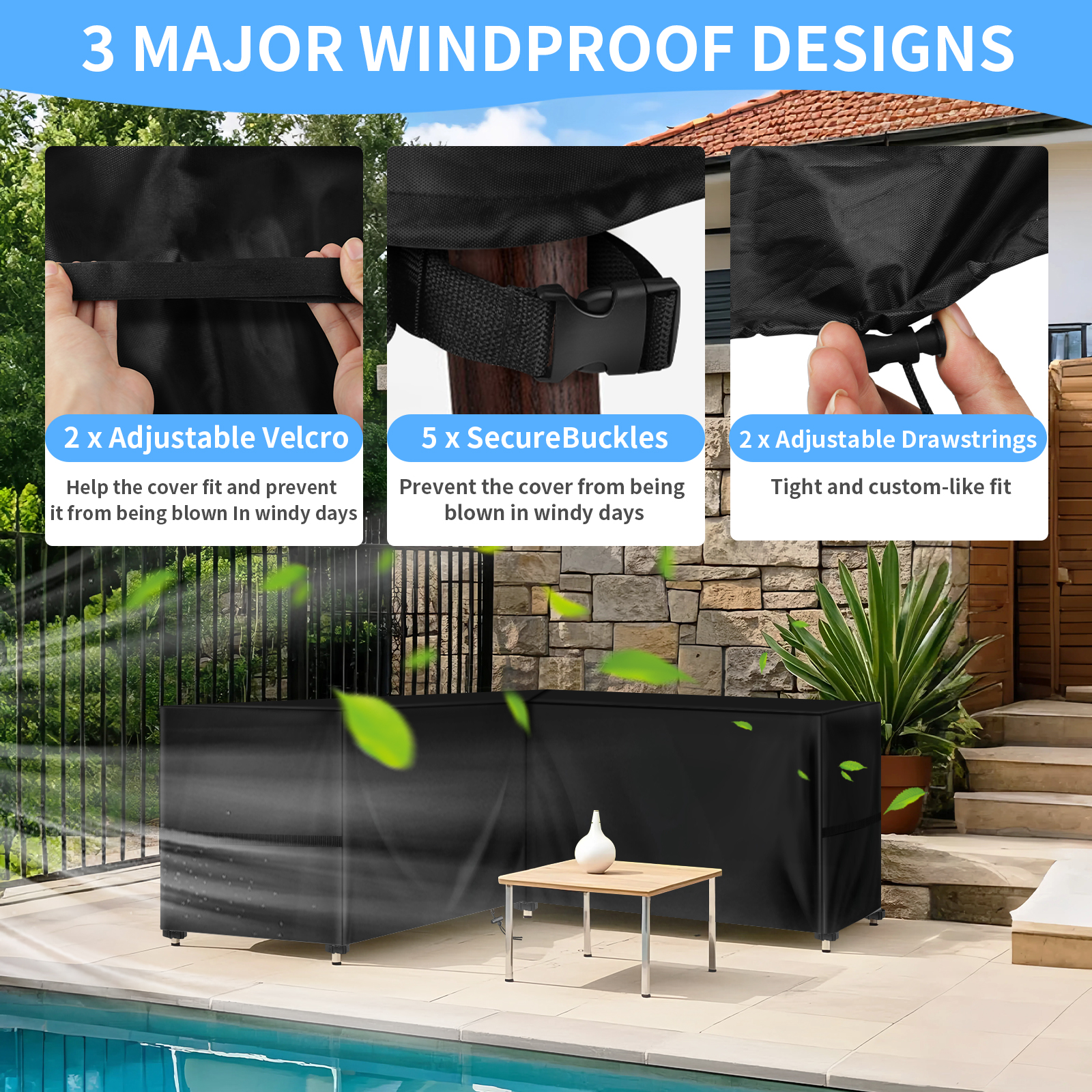 Waterproof Garden Furniture Co - Recliner Sofa Cover reseña y precio