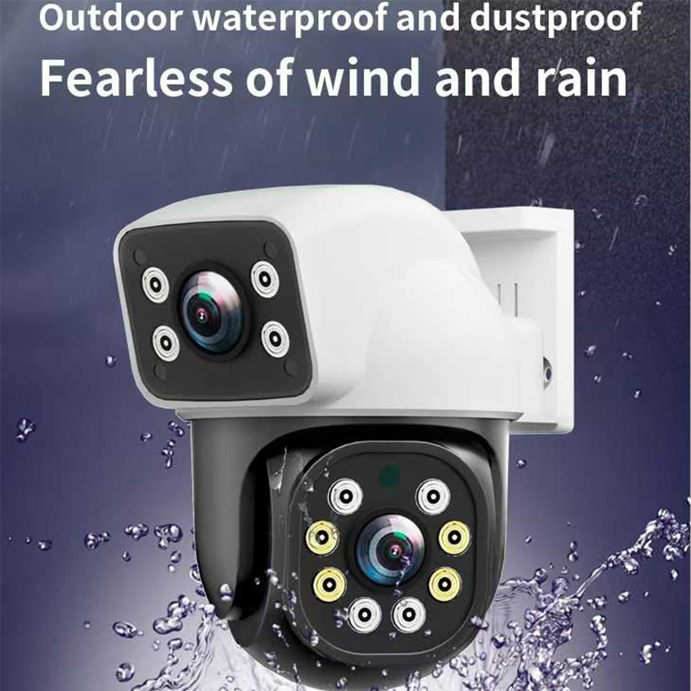 8MP Dual Lens WiFi IP Camera A - Home Cinema Sony reseña y precio