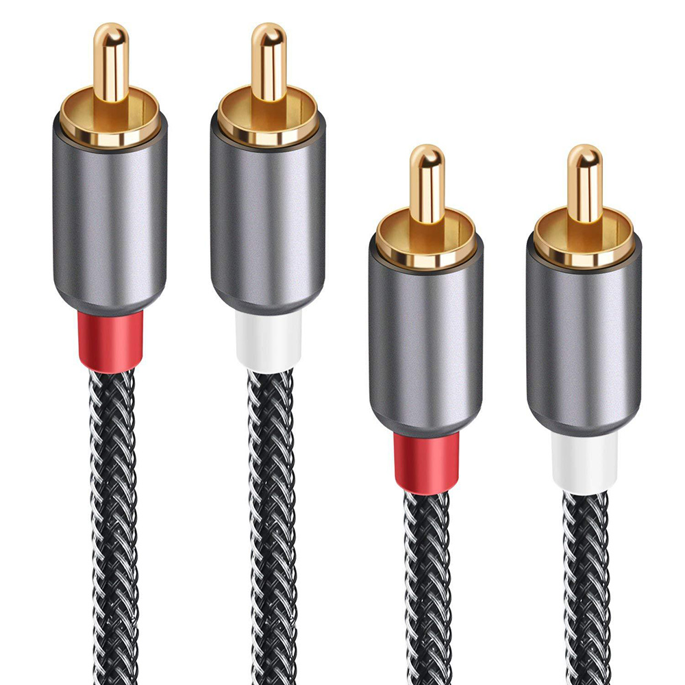 2RCA To 2 RCA Male To Male Aud - Genius Home Cinema reseña y precio