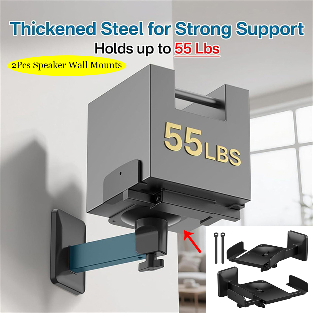 Double Clamp Speaker Wall Moun - Wall Mount Speaker reseña y precio