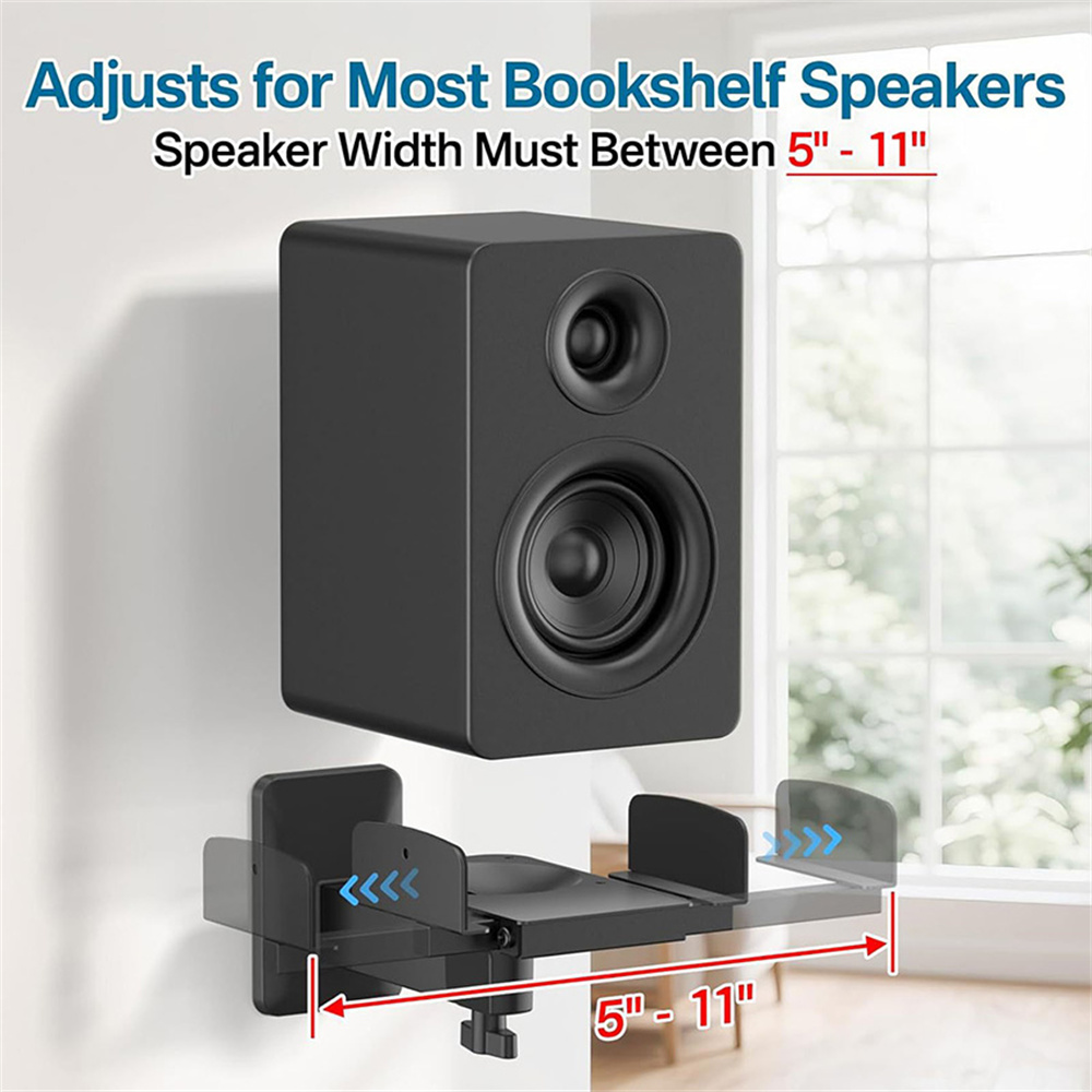 Double Clamp Speaker Wall Moun - Wall Mount Speaker reseña y precio