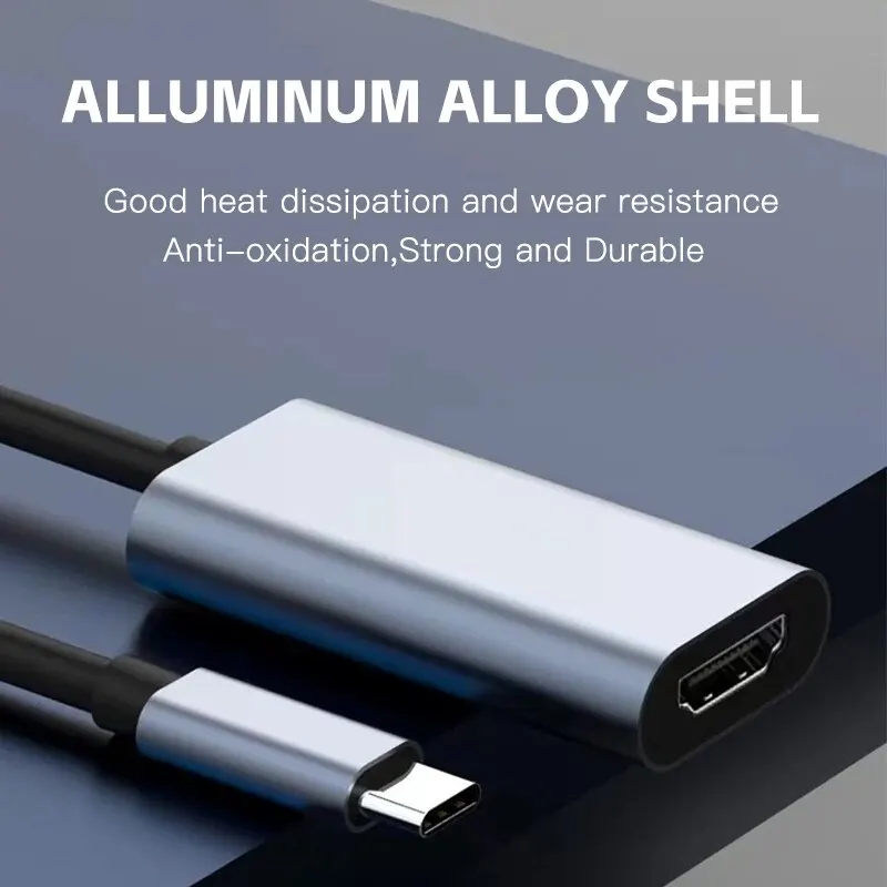 4K Resolution USB-C to HDTV Ad - Home Cinema Usb reseña y precio