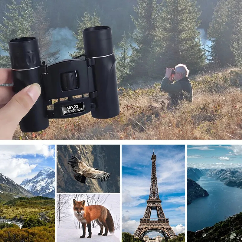 40x22 HD Binoculars BAK4 FMC F - Home Cinema Center reseña y precio