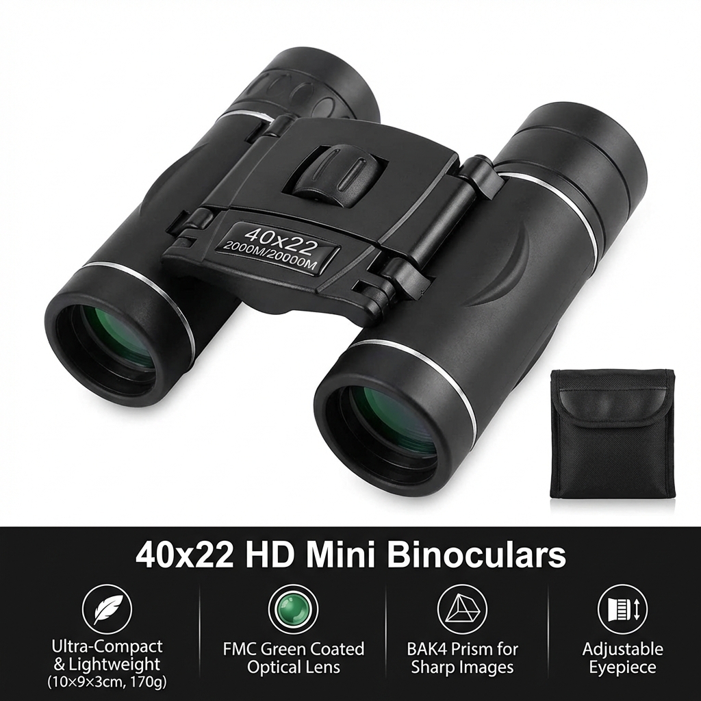40x22 HD Binoculars BAK4 FMC F - Home Cinema Center reseña y precio