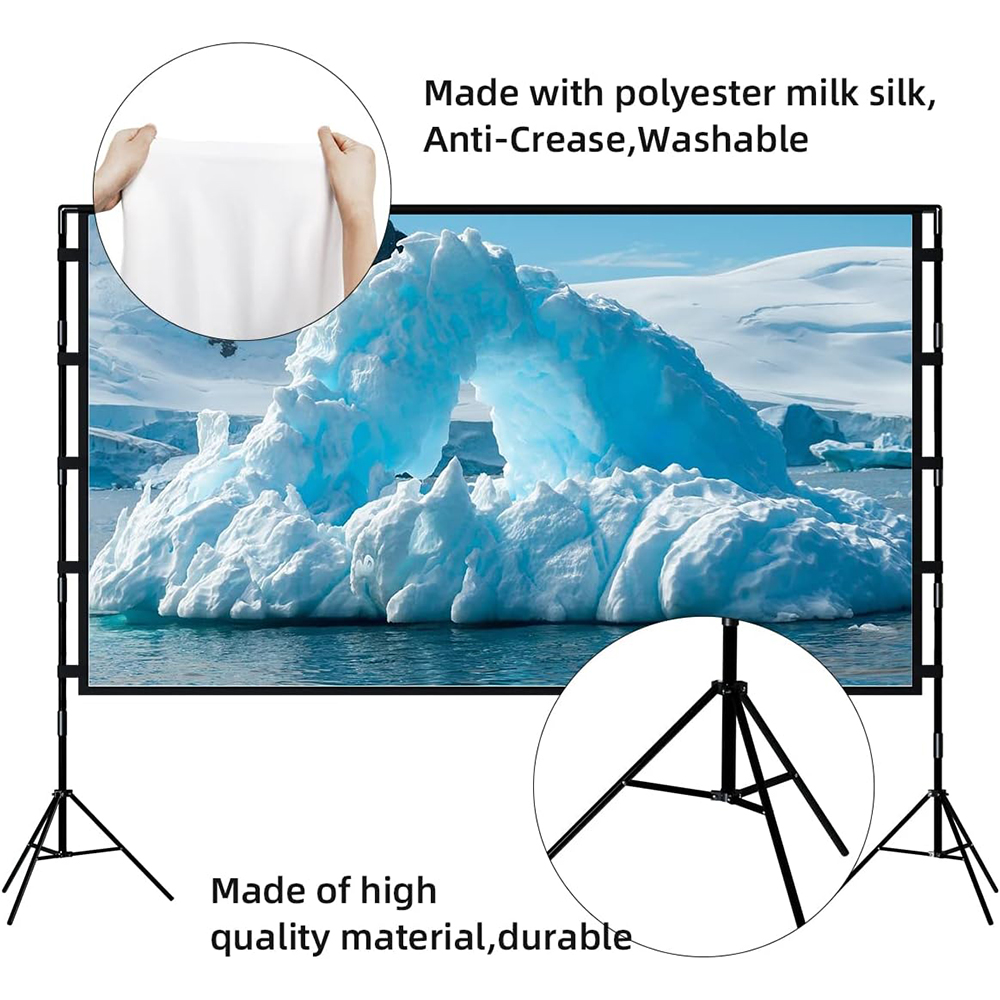 VEIDADZ Projector Screen With  - Projector Carrying Bag reseña y precio
