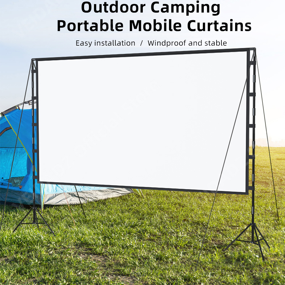 VEIDADZ Projector Screen With  - Projector Carrying Bag reseña y precio