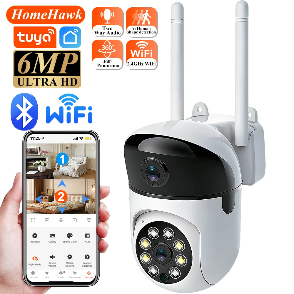 Indoor Camera Wifi Tuya Smart  - Home Cinema Screen reseña y precio