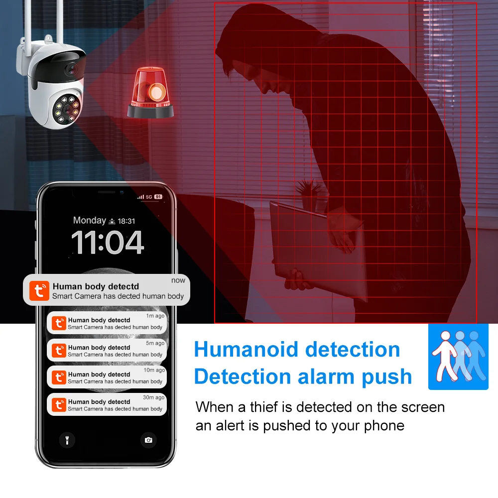 Indoor Camera Wifi Tuya Smart  - Home Cinema Screen reseña y precio