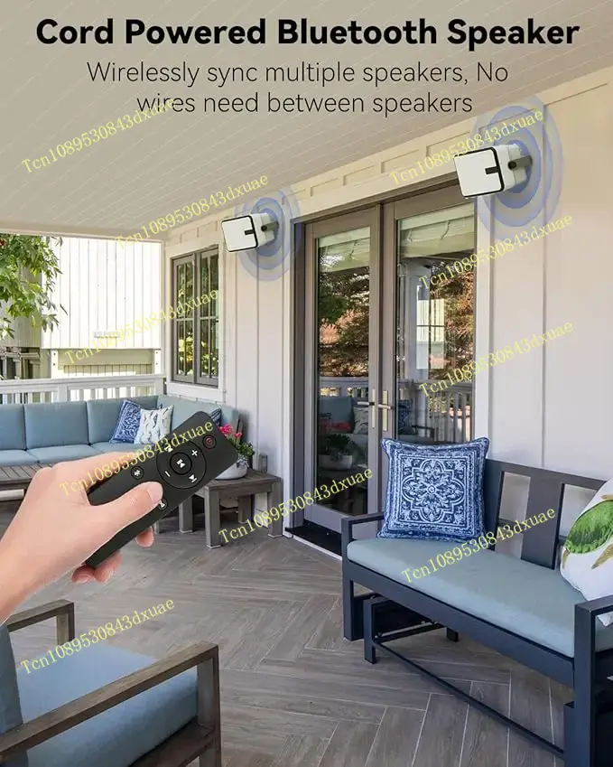 inwa Outdoor Bluetooth Speaker - Wall Mount Speaker reseña y precio