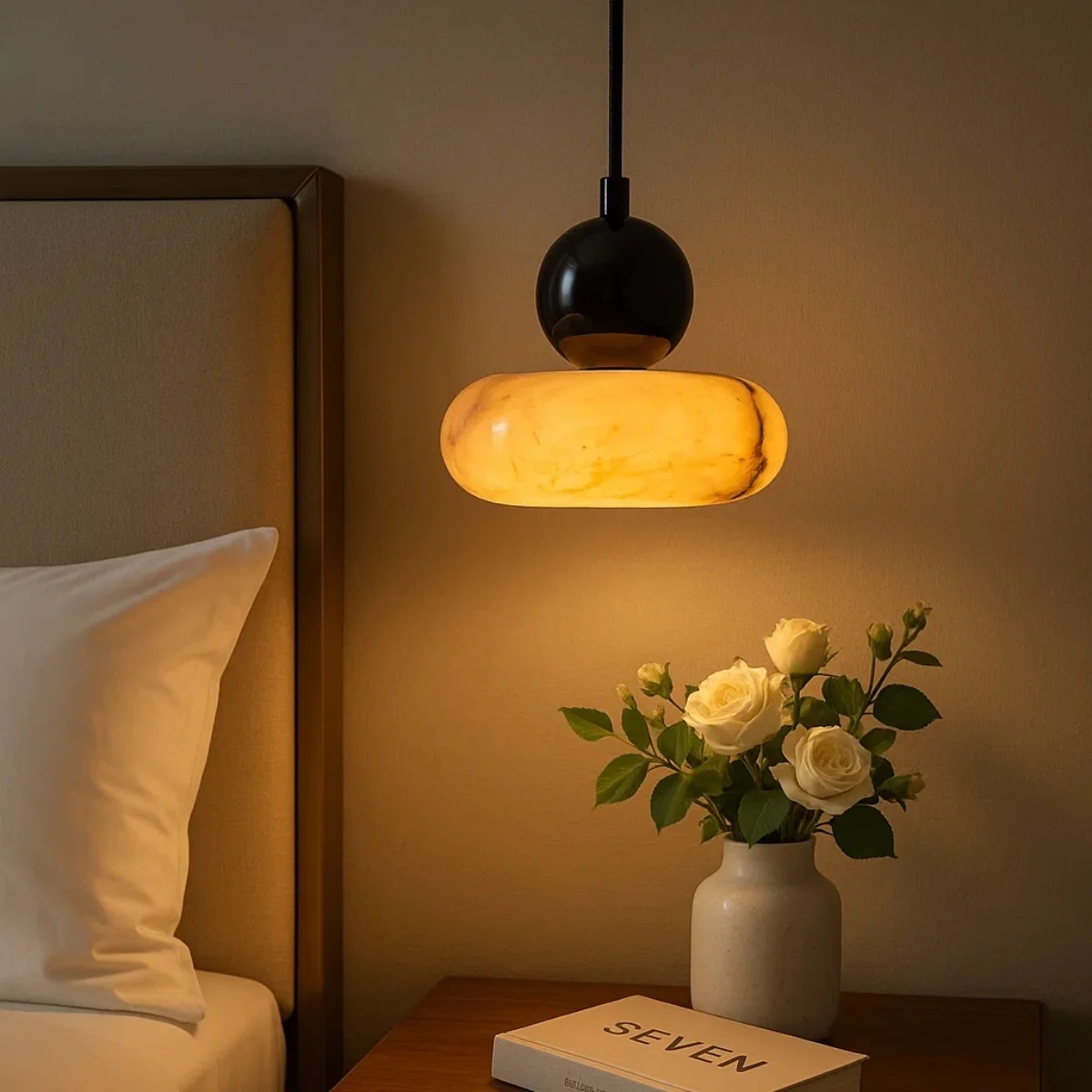 Nordic Art Bedside Pendant Lig - Home Cinema Glasses reseña y precio