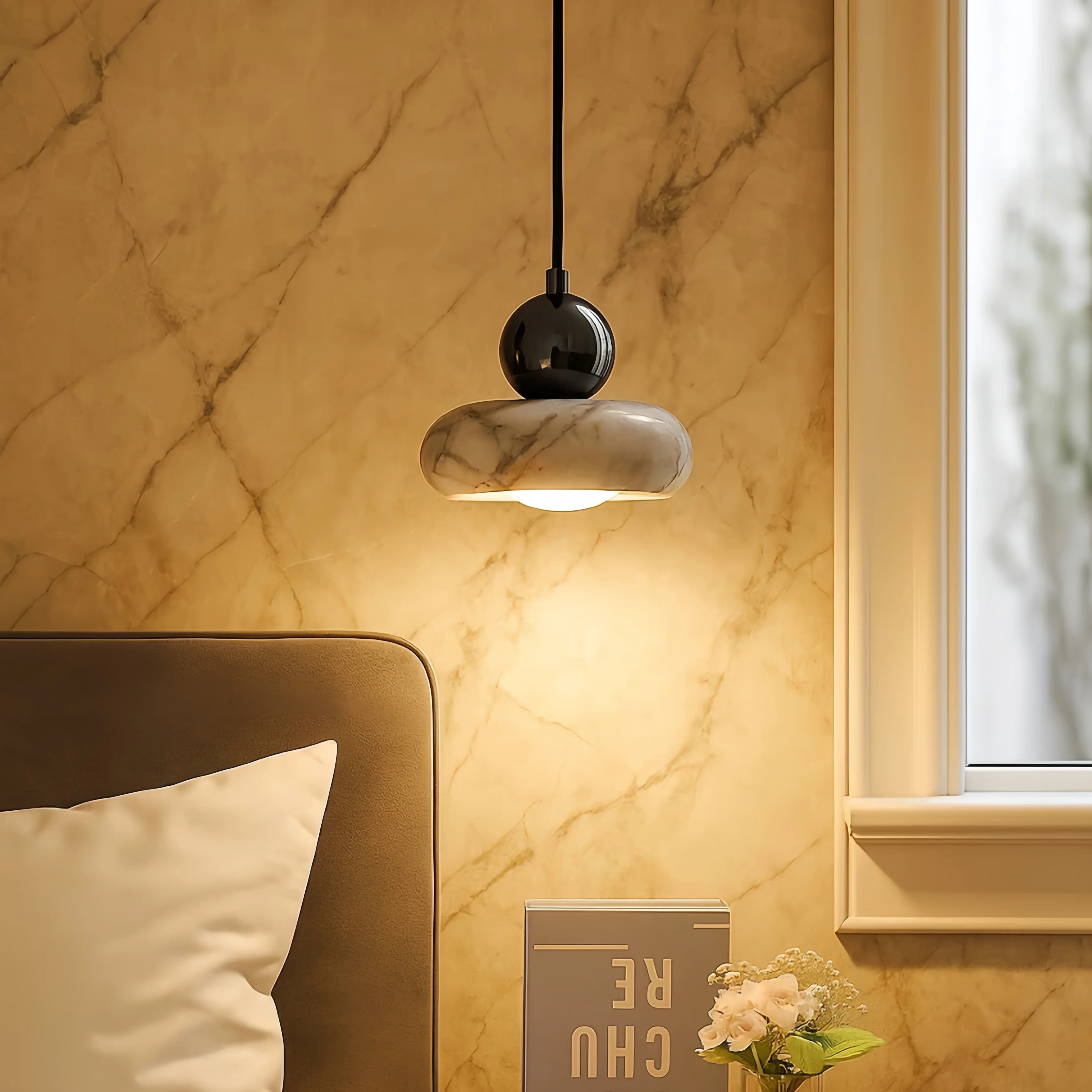 Nordic Art Bedside Pendant Lig - Home Cinema Glasses reseña y precio