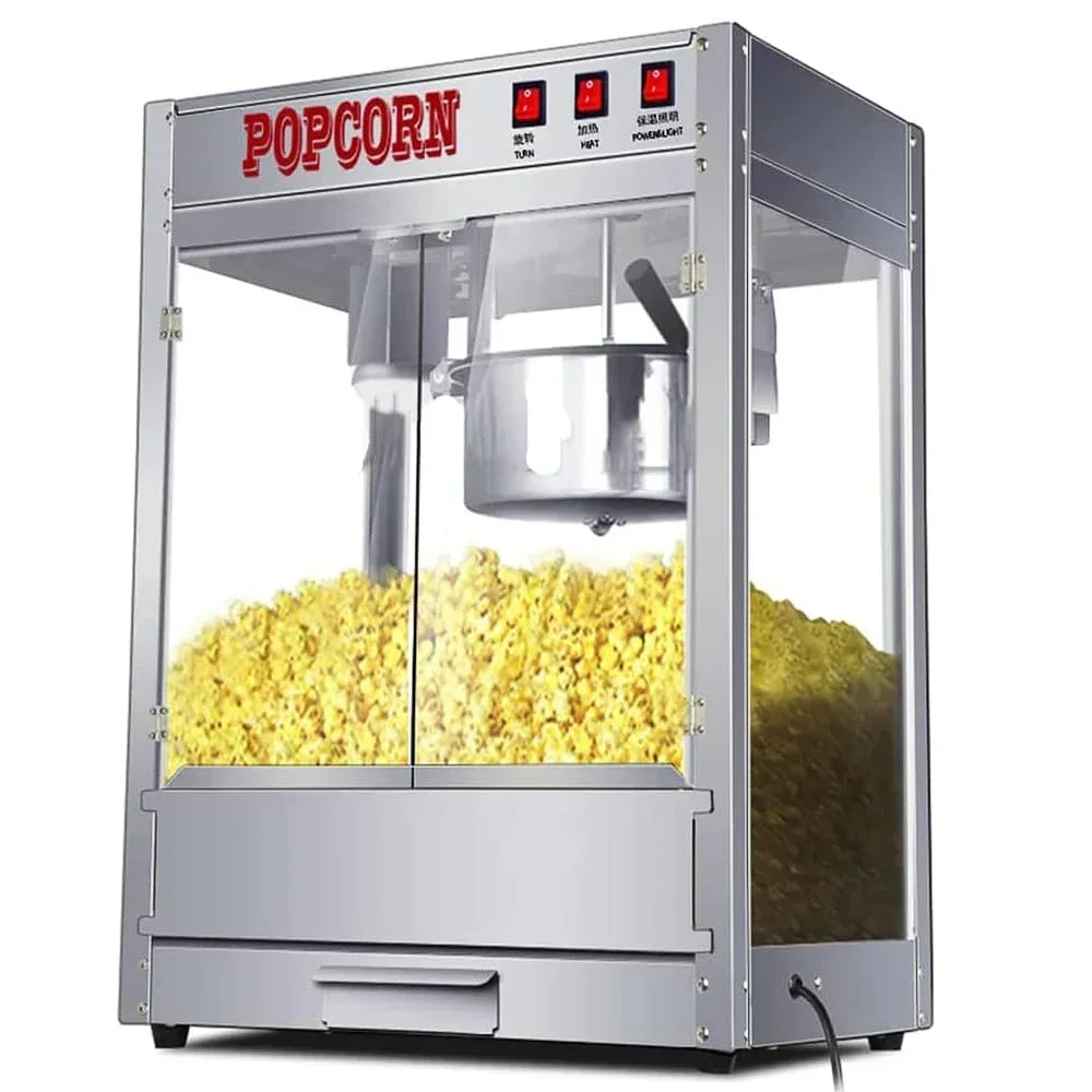 Stainless steel mobile 1400 wa - Popcorn Machine Home reseña y precio