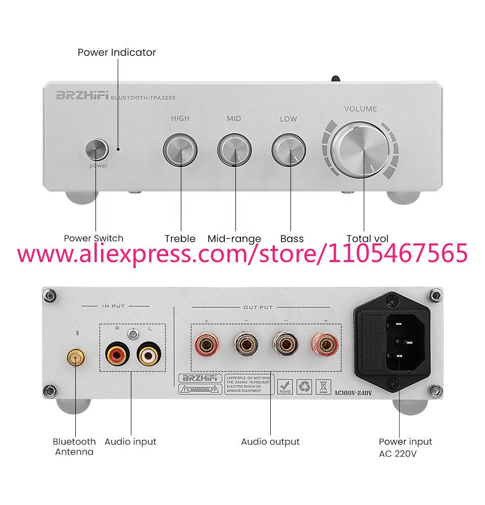 BRZHIFI Home Cinema System 325 - Home Cinema High End reseña y precio