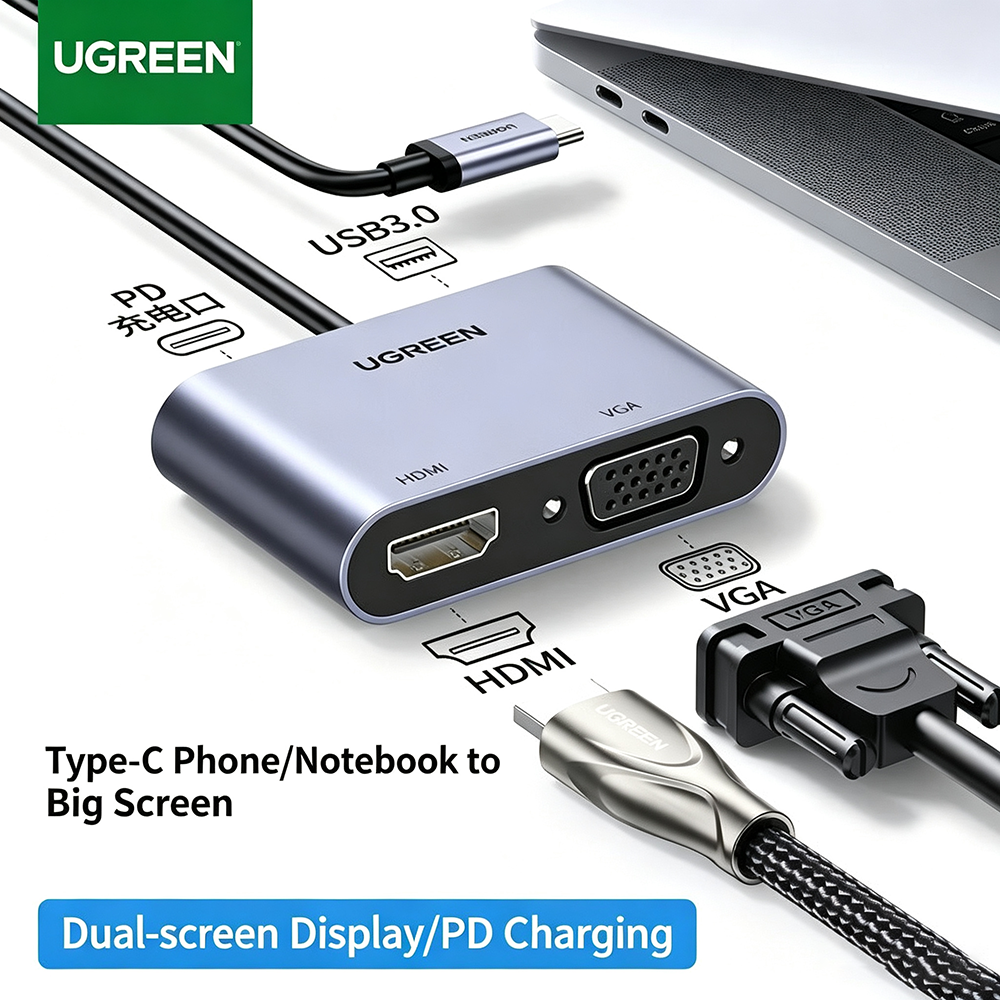 UGREEN USB C Hub Type-C to HDM - Home Cinema Usb reseña y precio
