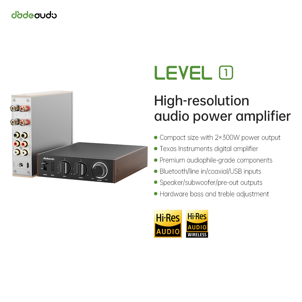 JadeAudio Level 1 Desktop HiFi - Home Cinema Unit reseña y precio