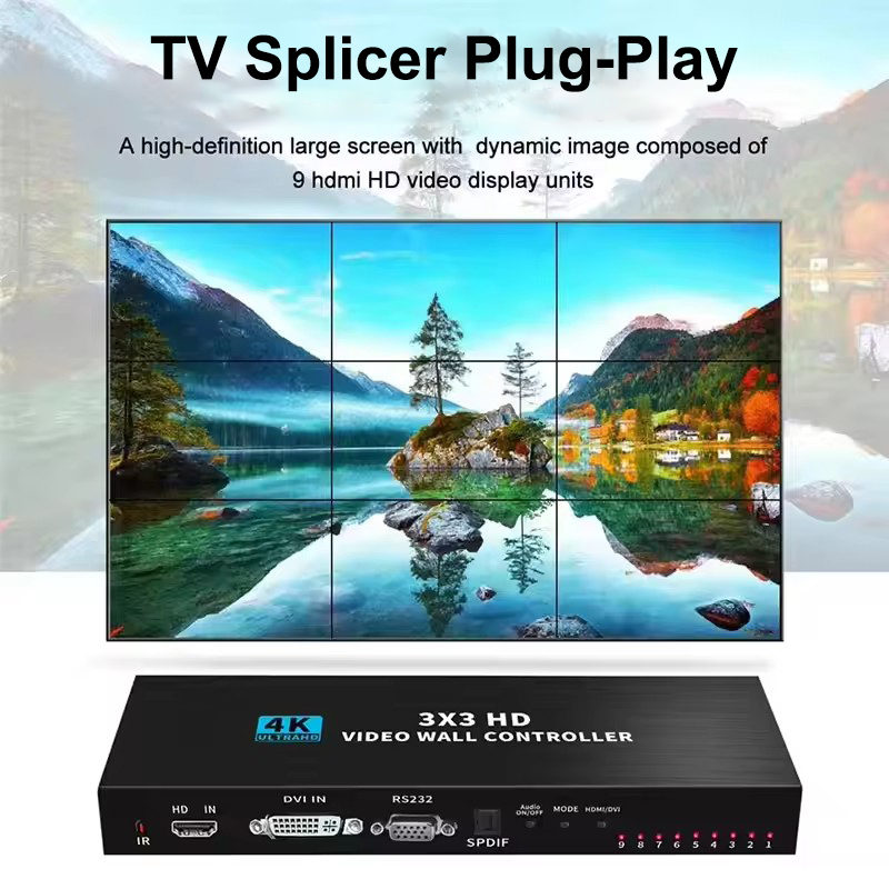 4K HDMI Video Wall Controller  - Home Cinema Screen reseña y precio
