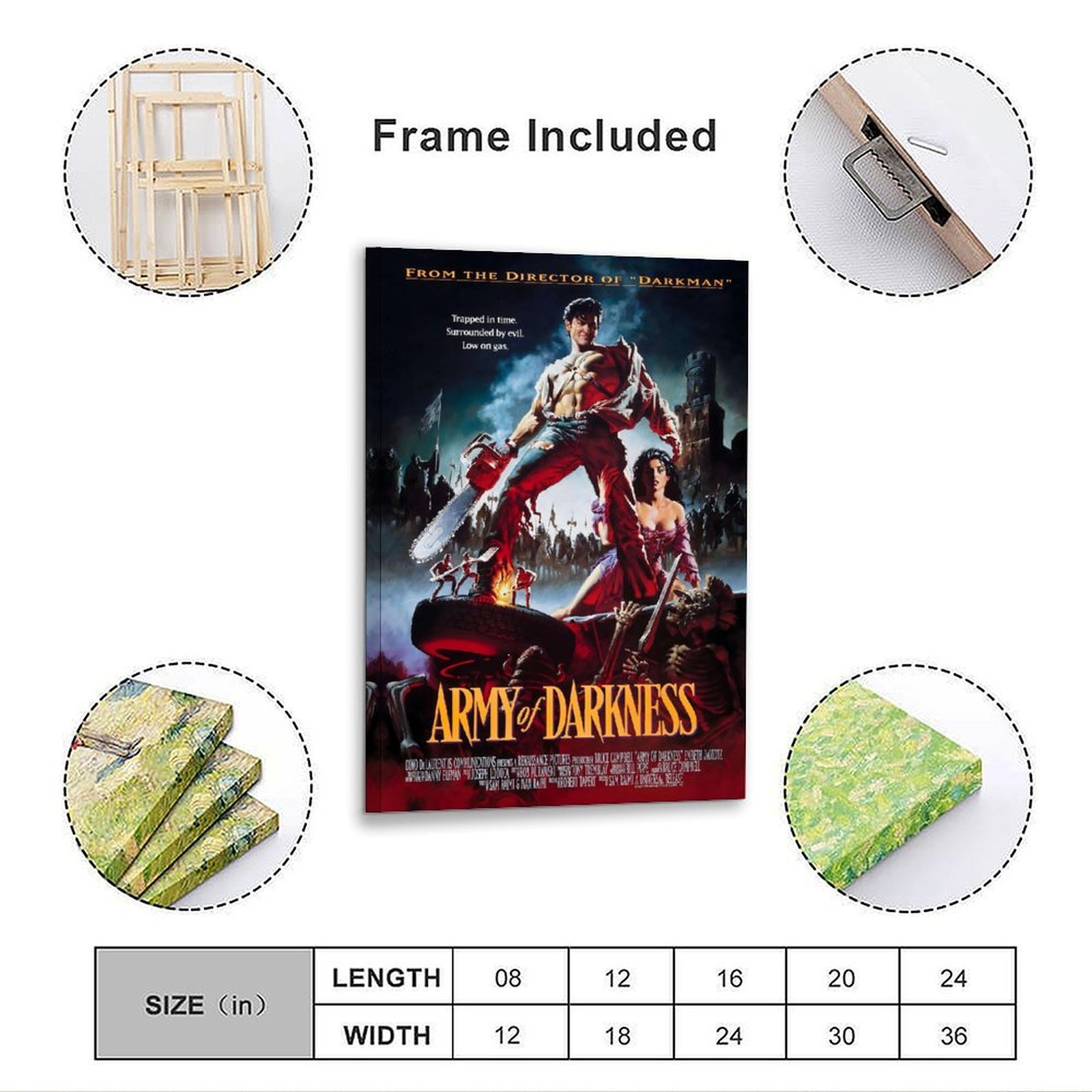 Army of Darkness Classic Movie - Vintage Home Cinema reseña y precio